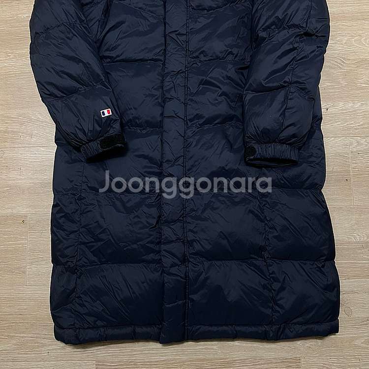 밀레 프랑스 후드 롱패딩 다운자켓 S/90--2