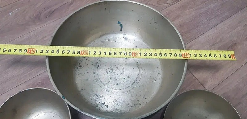 유기 놋그릇 양푼 이미지