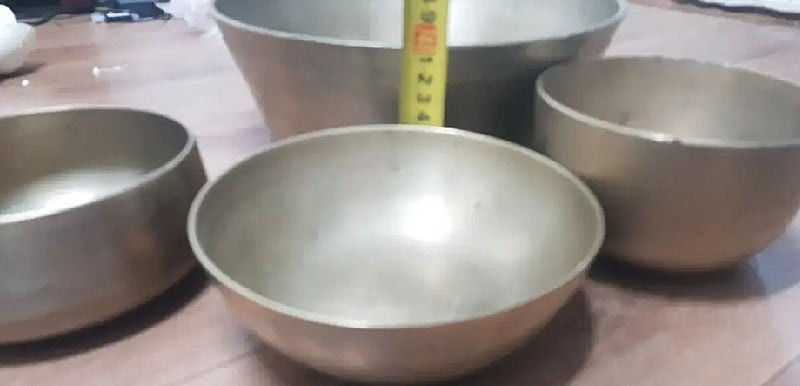 유기 놋그릇 양푼 이미지