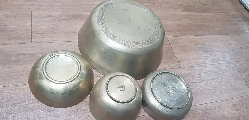 유기 놋그릇 양푼 이미지