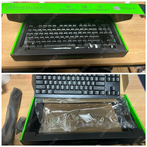 레이저 DeathStalker V2 Pro TKL Linear US 무선키보드 팝니다!~