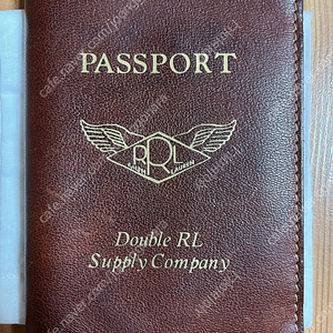 [새제품] RRL Vintage Leather Passport Holder (더블알엘 여권 홀더)