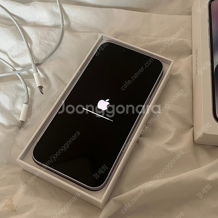 자급제 아이폰14 퍼플 128기가 (애플케어O)--4