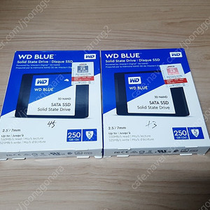 WD BLUE sata SSD 250GB 미개봉 새상품