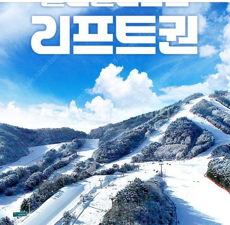 당일사용<리프트-렌탈권>비발디 웰리힐리 엘리시안강촌 용...--0