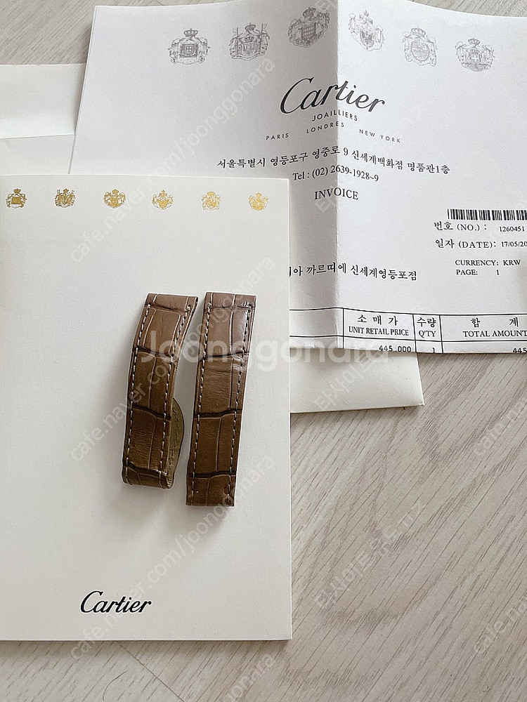 까르띠에 탱크솔로 스트랩에토프 컬러--5