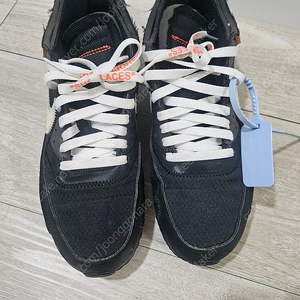 정품Nike x off white air max90 v2 블랙팝니다