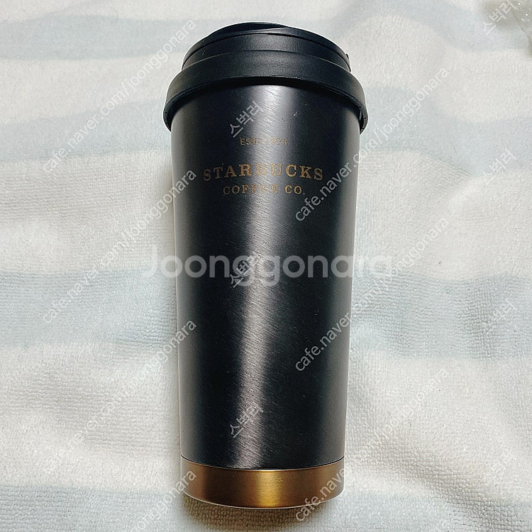 스타벅스 엘마 블랙 실버 헤리티지 텀블러 473ml 정...--0