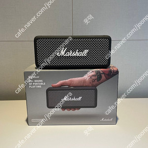 Marshall Emberton1 마샬 앰버튼1 블루투스 스피커 블랙 풀박스