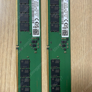 삼성 램 시금치 DDR5-4800 (16gb x2)