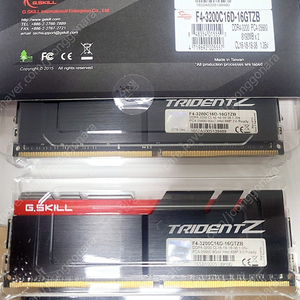 지스킬 gskill ddr4 3200 cl16 8x2 16gb