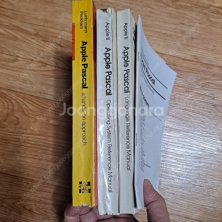 애플 컴퓨터 메뉴얼 4권--0