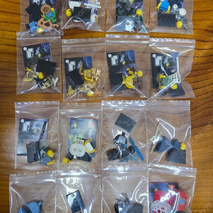 레고 미니피규어 시즌 15, 시즌 16, 시즌 17 판매합니다.