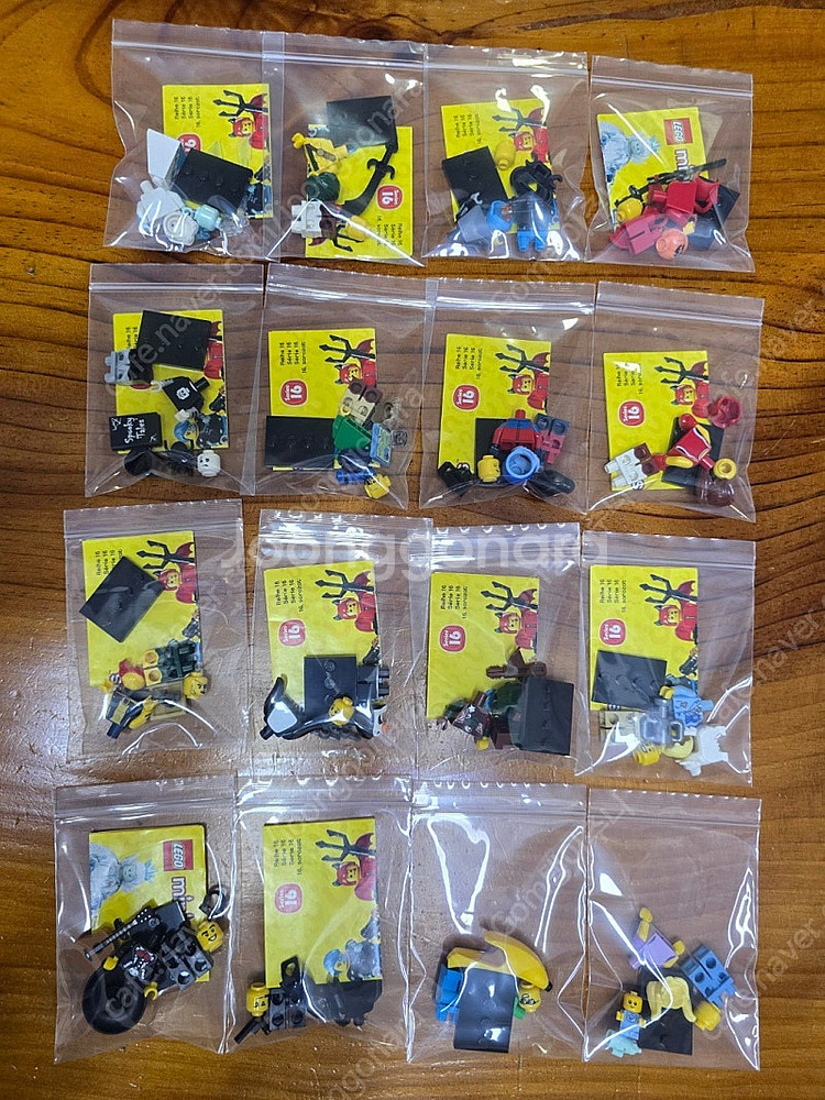 레고 미니피규어 시즌 15, 시즌 16, 시즌 17 판매합니다.--1