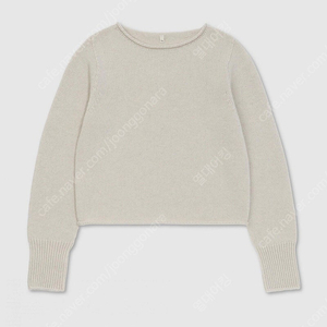 악토브헤 rolled edge sweater (배송비 포함)