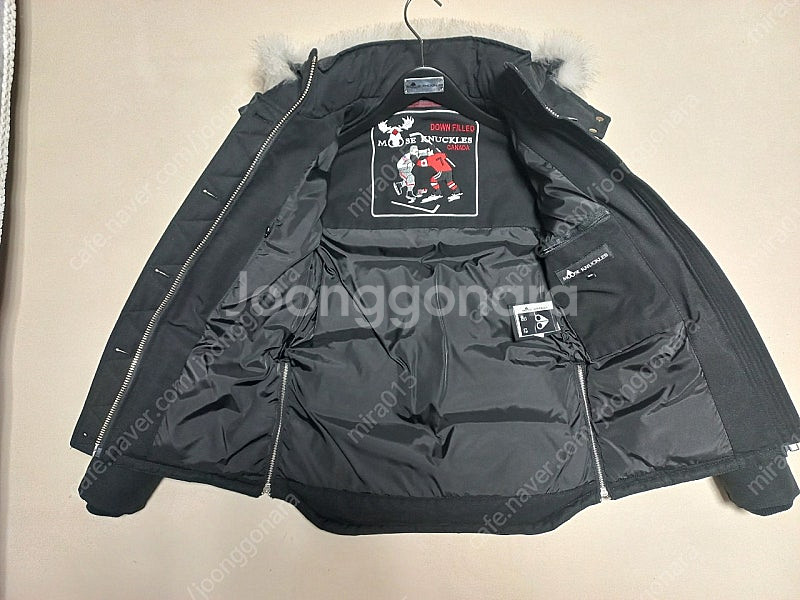 무스너클 쓰리 쿼터 버클 로고 패딩 MK2229L3Q ...--0