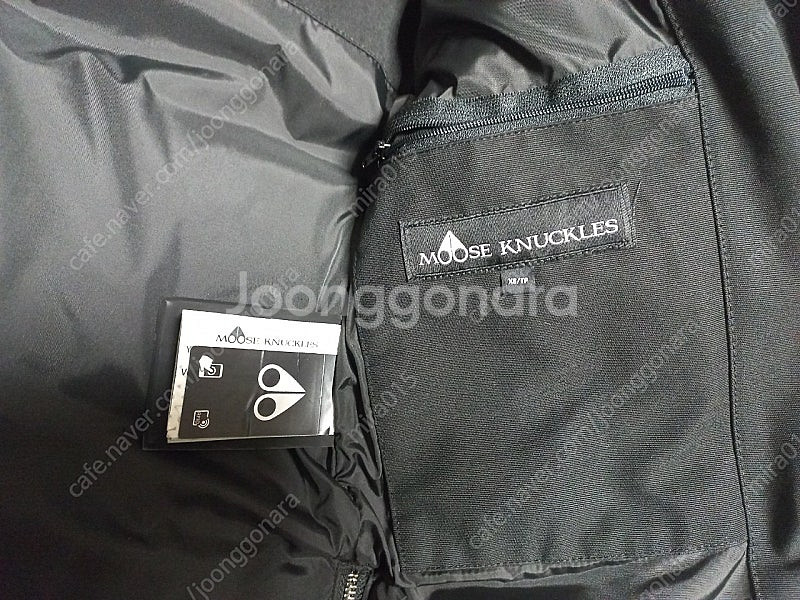 무스너클 쓰리 쿼터 버클 로고 패딩 MK2229L3Q ...--1