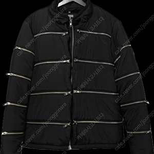 Hood by air zip puffer jacket