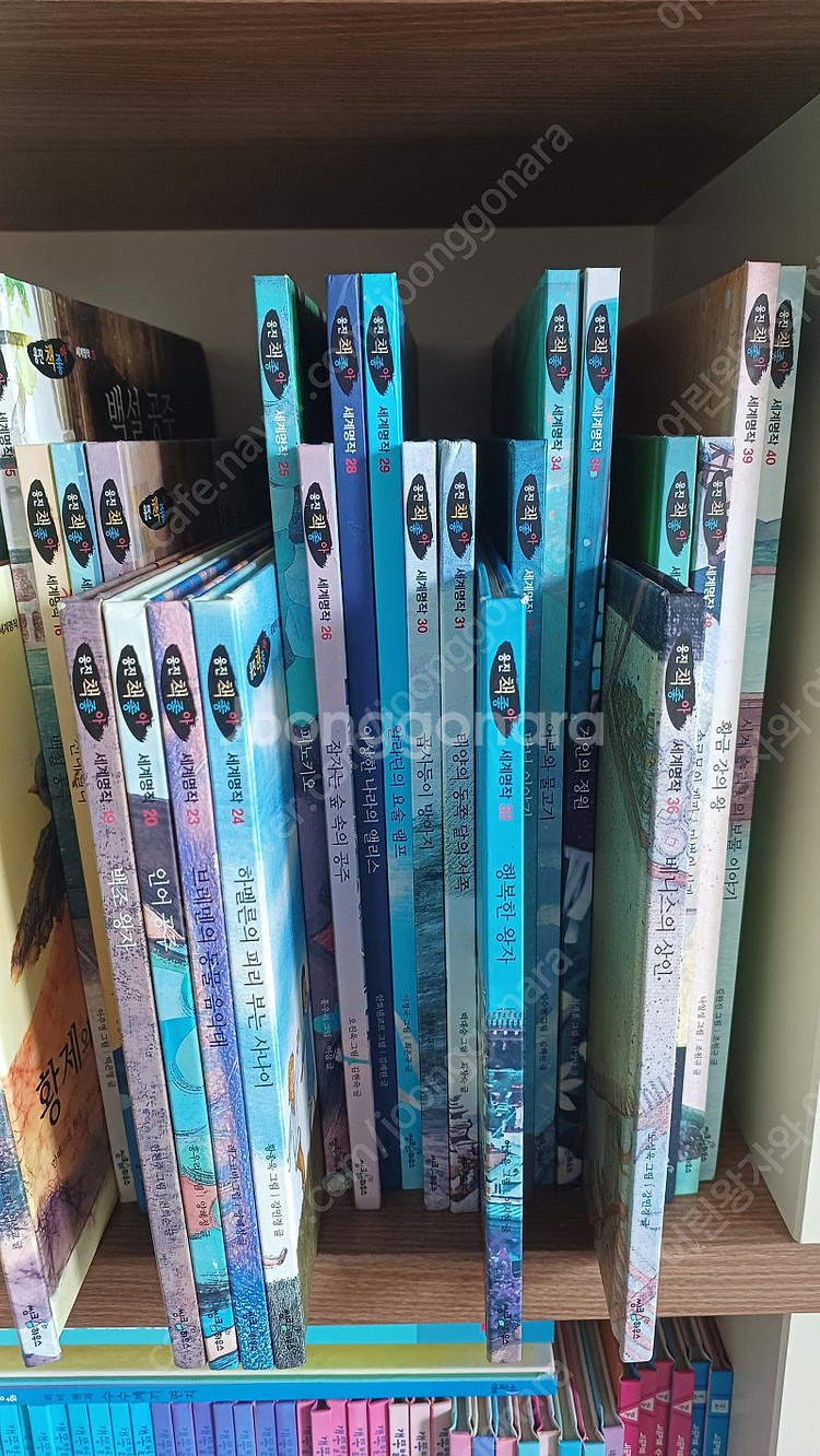 웅진 책 좋아 세계명작, 프뢰벨 테마 위인동화 전집 전...--3