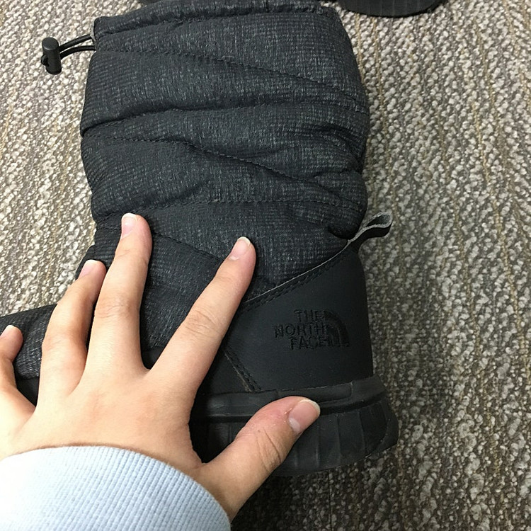 노스페이스 여성 구스 패딩 부츠 240 이미지