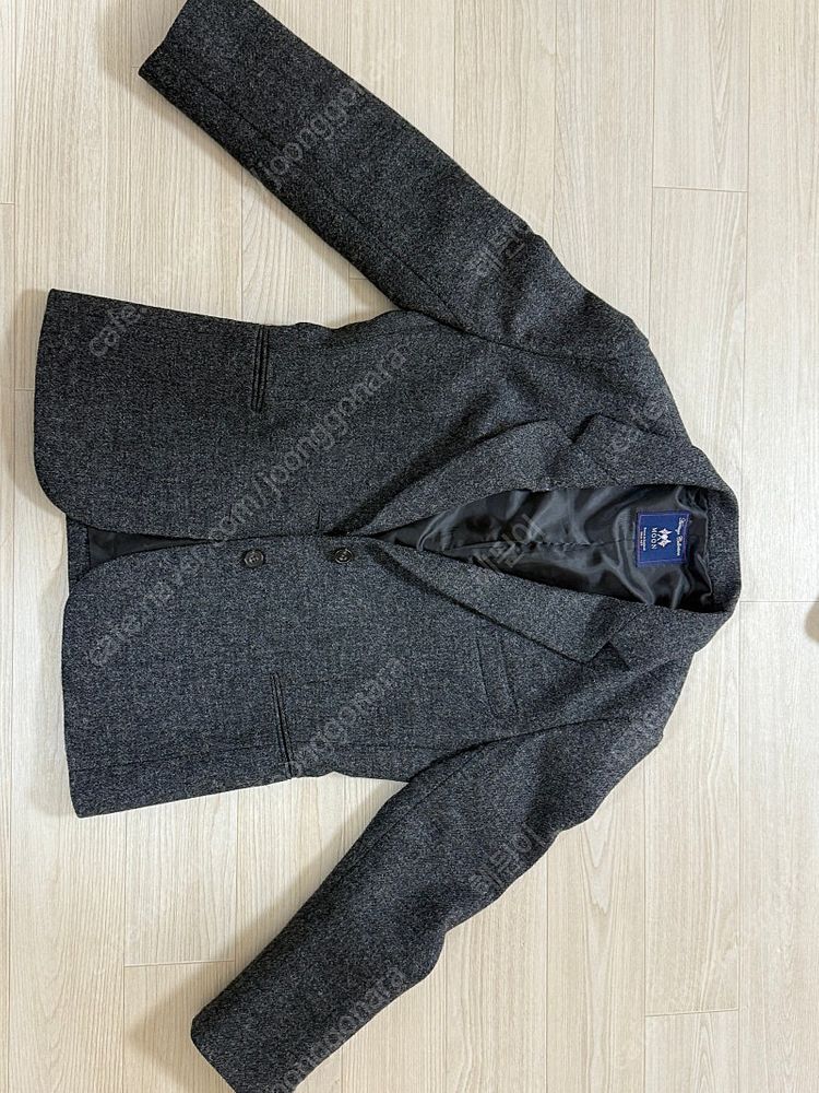 시어드 바스스탠다드 아브라함문 자켓 차콜--1