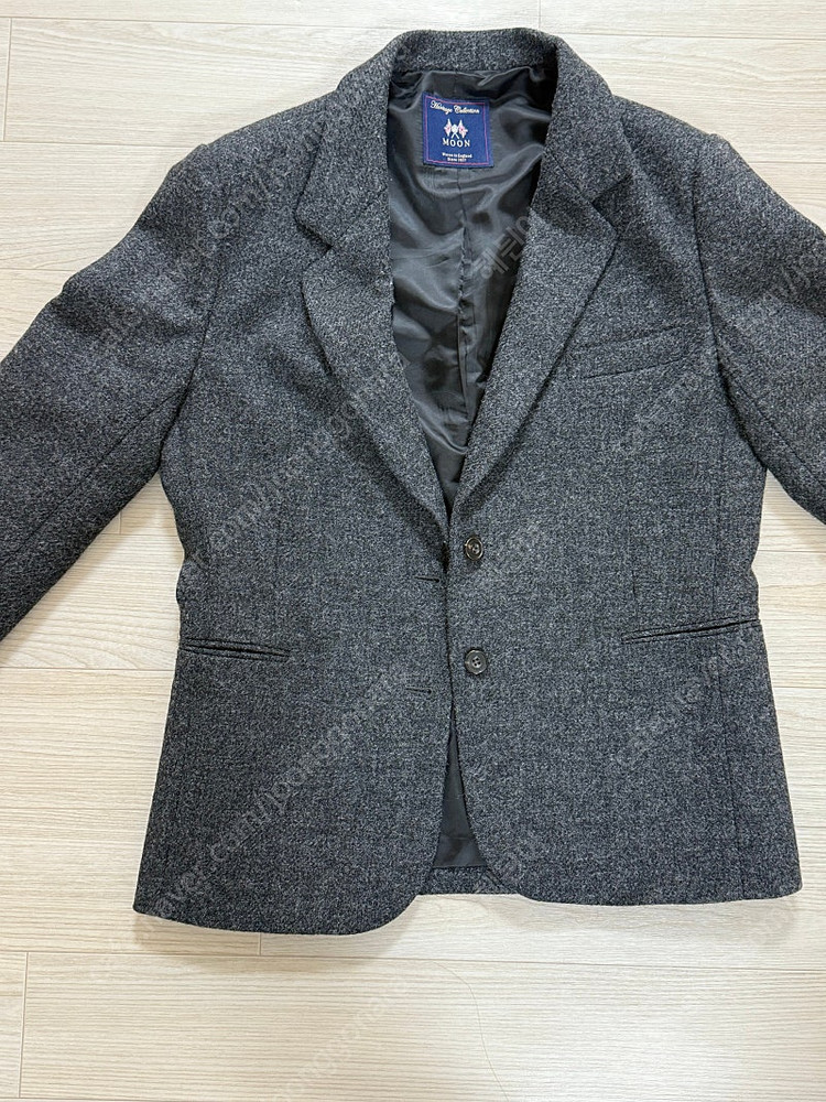 시어드 바스스탠다드 아브라함문 자켓 차콜--2