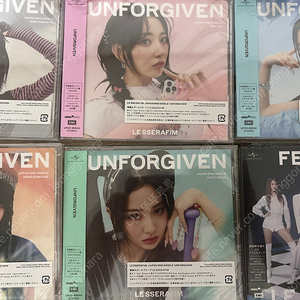 르세라핌 UNFORGIVEN 일본 CD 미개봉 팝니다