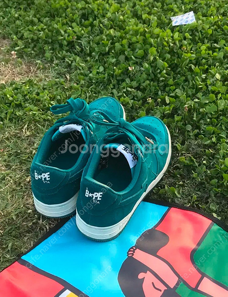 Bape sta #3 M1 green 베이프 스타 스니...--0