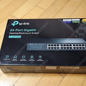 스위칭 허브 티피링크 TP-link TL-SG1024 판매합니다. (새제품)