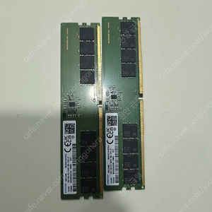 삼성 데스크톱 RAM DDR5-5600MHz 16GB*2개(총 32GB)