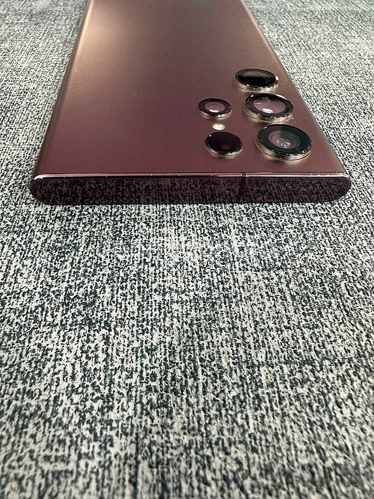 (KT) 갤럭시S22울트라 256G 버건디 파손없는 상...--6