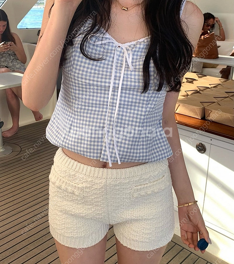 르플레인 카프리 팬츠--1