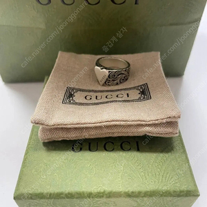 구찌 반지 실버 18호 gucci