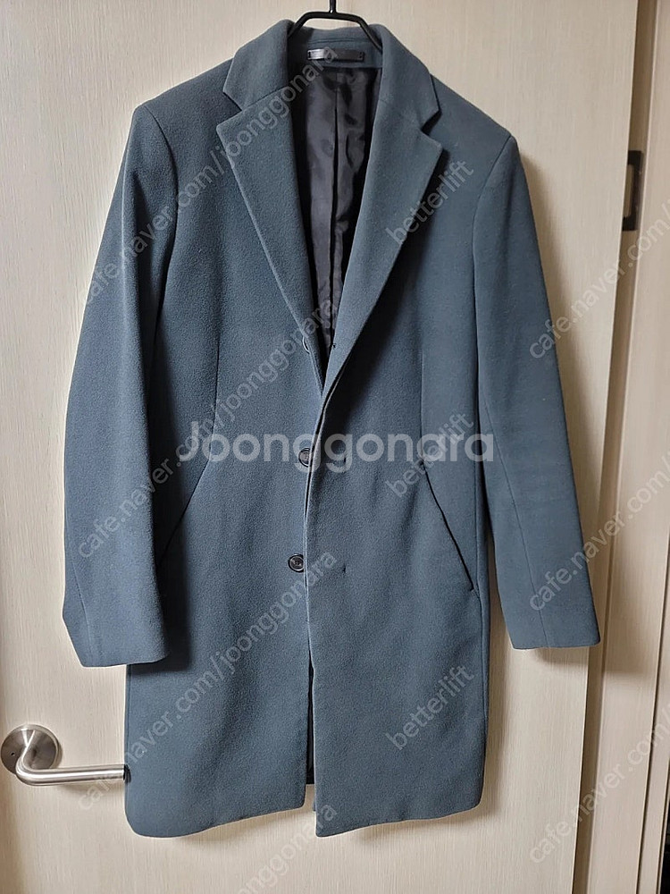 (정품) 띠어리 옴므 캐시미어코트 울코트 xs (95)--0