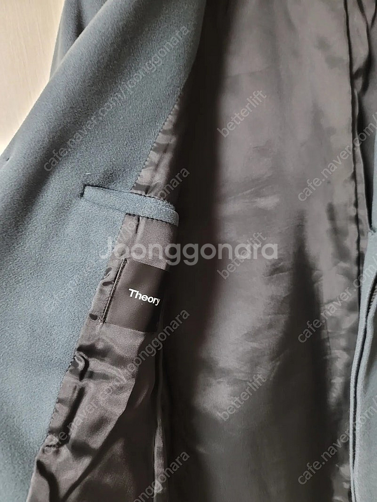 (정품) 띠어리 옴므 캐시미어코트 울코트 xs (95)--5