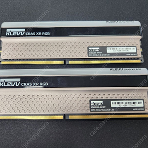 클레브 ddr4 3600 argb 8g x2