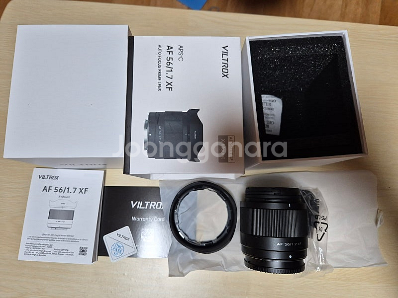 빌트록스 56mm F.17 AF 후지 x마운트 렌즈--1