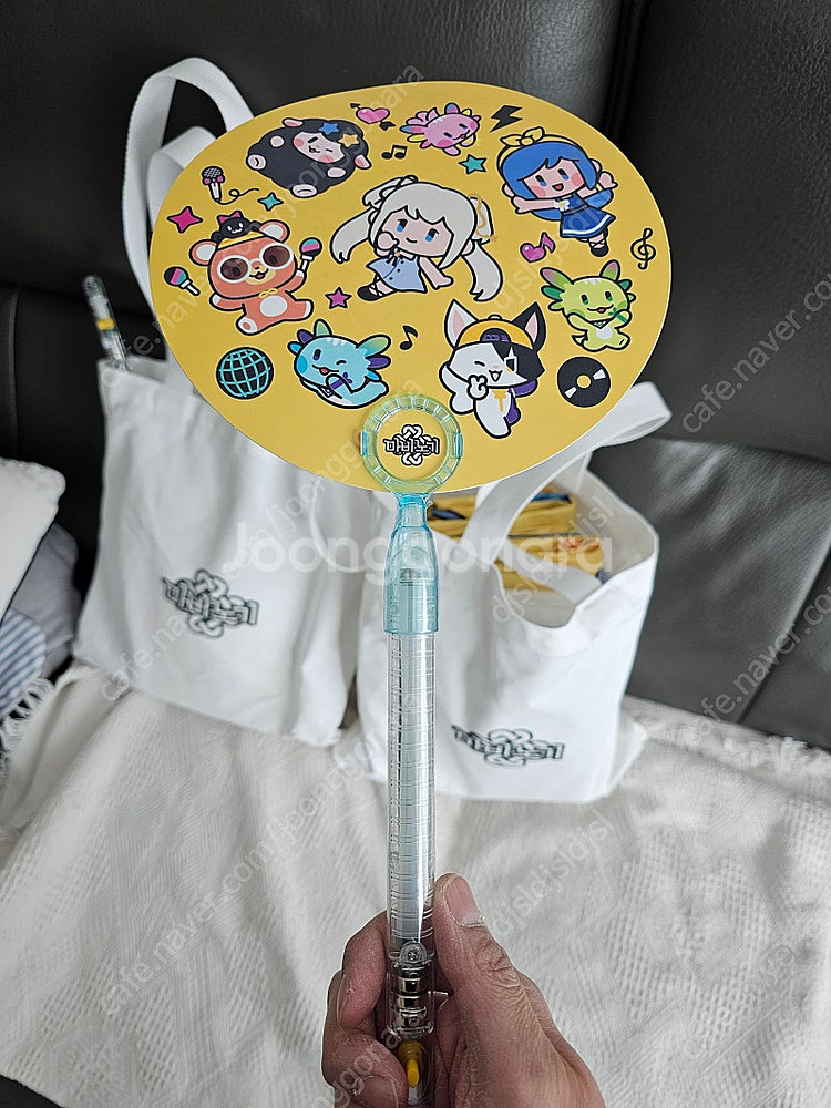 마비노기 판타지 20주년 웰컴 굿즈 기프트 에코백 부채...--5