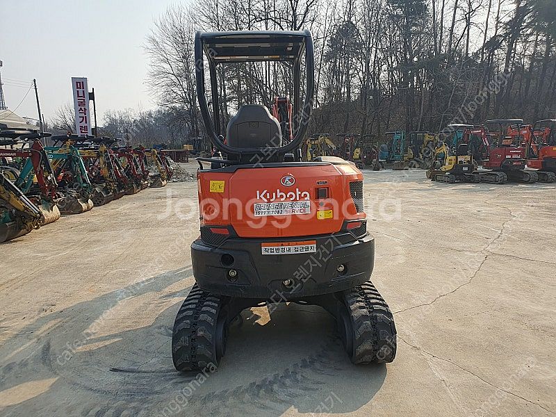 중고미니굴삭기 2023년식 구보다 3톤 버켓3종 집게 ...--4
