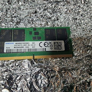 노트북 메모리 삼성 DDR5-4800 32G 판매합니다