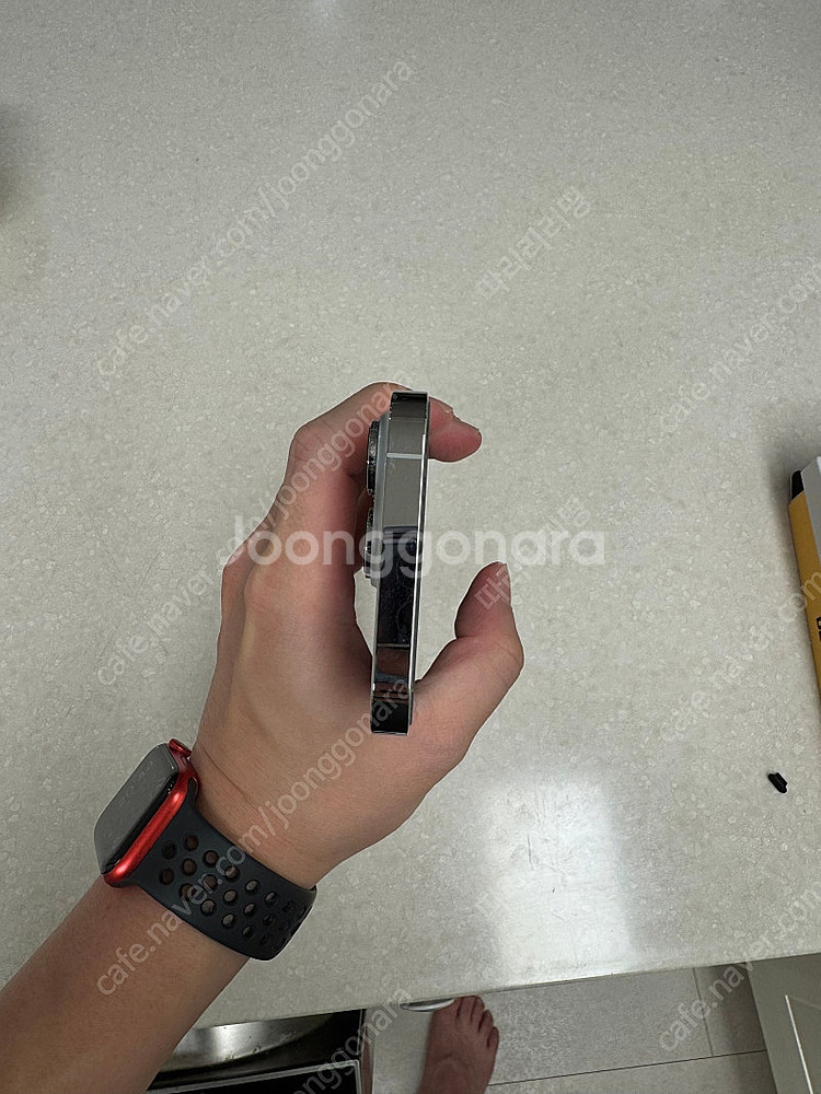 아이폰14프로 512GB 실버색상(애케플 25.4월까지...--3