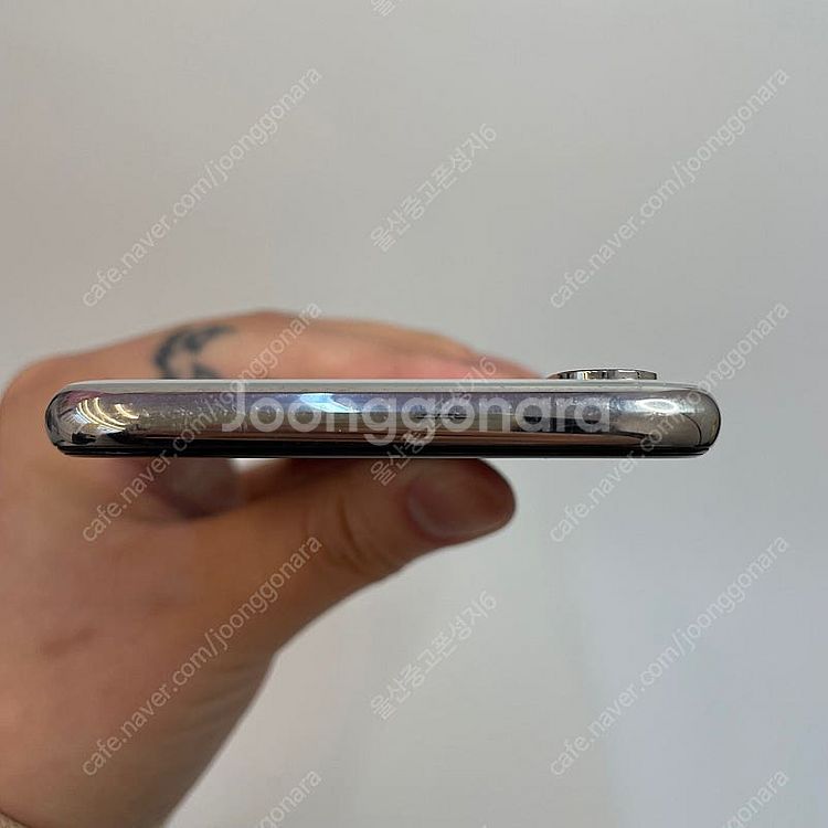 59924 아이폰X 배터리성능 82% 실버 64GB 판...--3