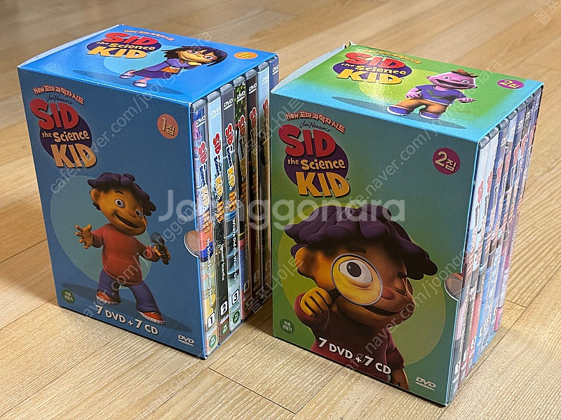 정품 영어 DVD New 꼬마 과학자 시드 1, 2집 ...--0
