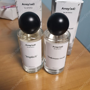 어레이드 Array(ed) Implicit, Oakmoss musk 향수 2개 임플리싯 오크모스