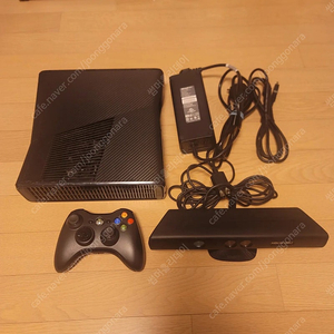 xbox360s 블랙 500g 키넥트 세트