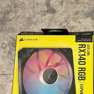 택포)CORSAIR iCUE LINK RX140 RGB Expansion Fan 블랙