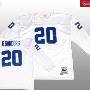 NFL Detroit Lions 레전드 #20 Barry Sanders Throwbacks풋볼져지 정품Mitchell&Ness 56(120-125) made in USA (무료배송