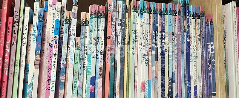 아람 요술램프 세계명작 70권+영어26권+ cd&dvd...--0