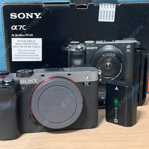 Sony A7c 미러리스 카메라 + 스몰리그 플레이트 판매합니다