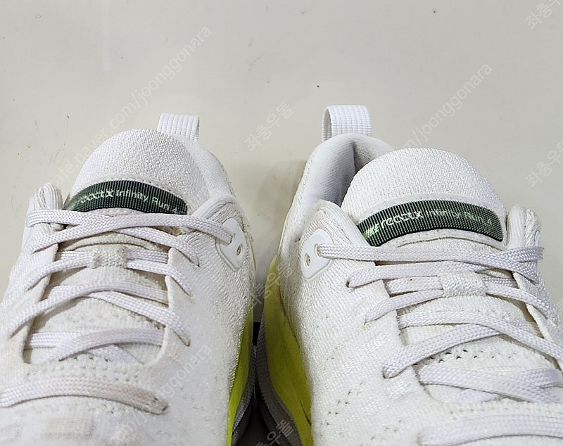 [285] 나이키 리액트X 인피니티런 플라이니트4 로우 화이트라이트레몬 매쉬초경량 런닝화스니커즈단화--4